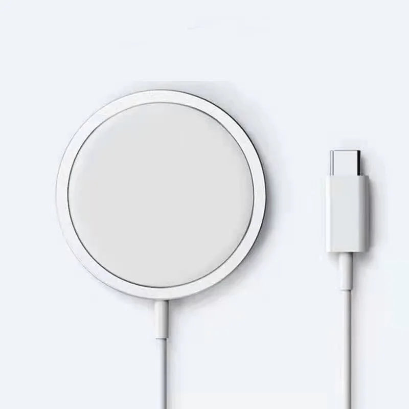 Carregador Magnético Sem Fio Magsafe 15w Para Iphone 12 13 14 Pro Max De Carregamento Rápido Iphone